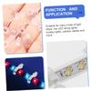 Veemoon 100 Transparent LED Light Strip Mounting Clips with Screws view 4