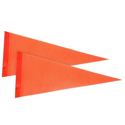 Milisten PVC Safety Flags, Orange, 2-Pack, for Children's Bicycles