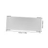 Operitacx Single-Sided Aluminum Alloy and ABS Silver Name Plate for Doors and Walls view 4
