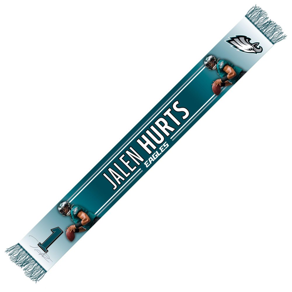 Great Branding Winter Fan Scarf – NFL Philadelphia Eagles Jalen Hurts