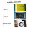 TEHAUX Magnetic Refrigerator Notepad, 4-Pack with Magnetic Back view 3