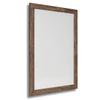 Infantasie N3 Picture Frame 30 x 55 cm, Dark Brown Oak, MDF Wood view 2