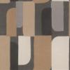 Rasch Wallpaper 330533 – Non-Woven Wallpaper with Geometric Pattern in Brown, Gray and Cream-White, Paraiso Collection – 33.2 ft x 20.9 in (L x W) view 1