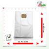 MisterVac | 5 Professional Vacuum Bags Compatible with Gde GNTS 30L Wet/Dry, 17002 Prof. view 3