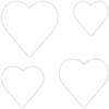 PLEXIGLAS Cut-to-Size White Heart, 3–50 cm view 3