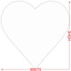 PLEXIGLAS Cut-to-Size White Heart, 3–50 cm view 4