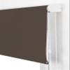INTERBLIND Premium Roller Blind, Translucent, Smooth, 160 x 175 cm (W x H), Fabric Size 157 x 170 cm, Taupe, for Windows view 2