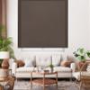 INTERBLIND Premium Roller Blind, Translucent, Smooth, 160 x 175 cm (W x H), Fabric Size 157 x 170 cm, Taupe, for Windows view 4