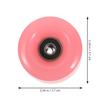 HANABASS Outdoor Roller Skate Wheels, 4-Piece PU with Metal Bearings, Pink view 2