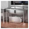 Stainless Steel Grease Trap, 800 × 400 × 400 mm view 2