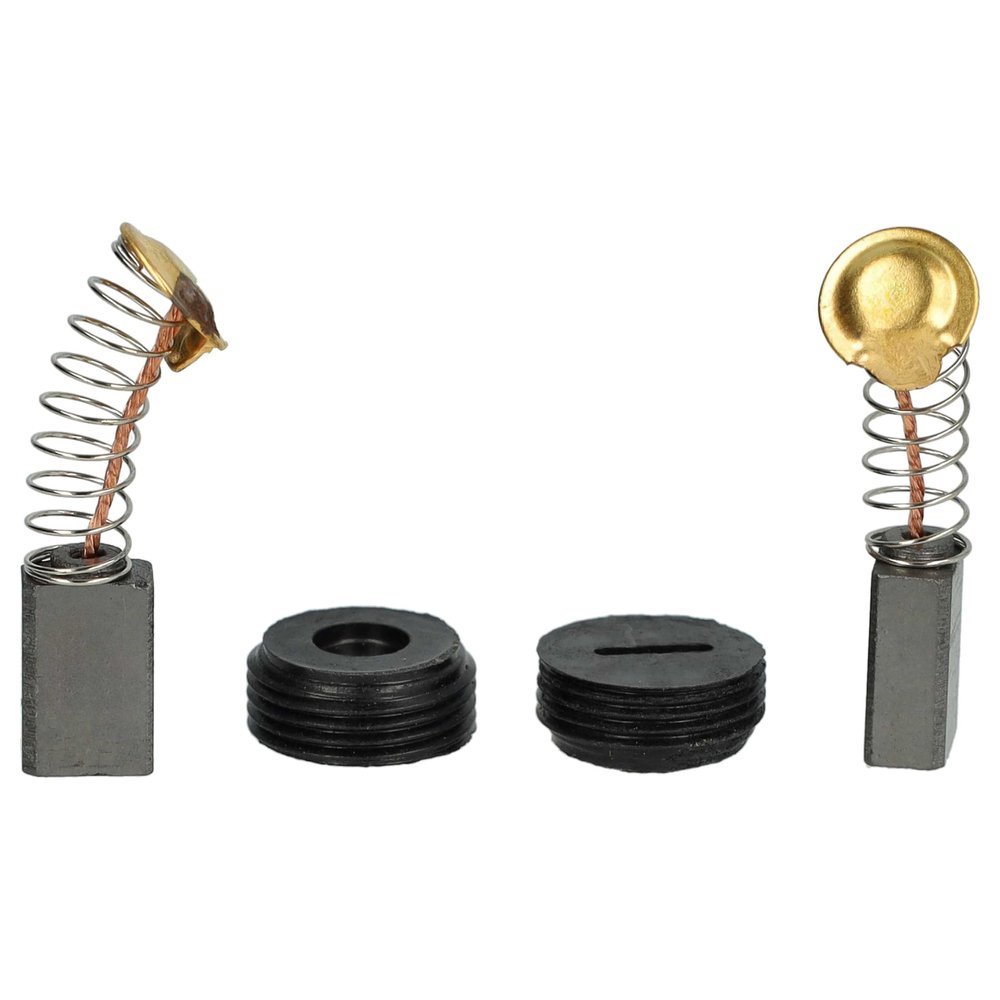 vhbw 2x Carbon Brushes 12.2 x 7.9 x 4.9 mm Compatible with Menzer (+ 2015) LHS 225 VARIO Sander, with Springs