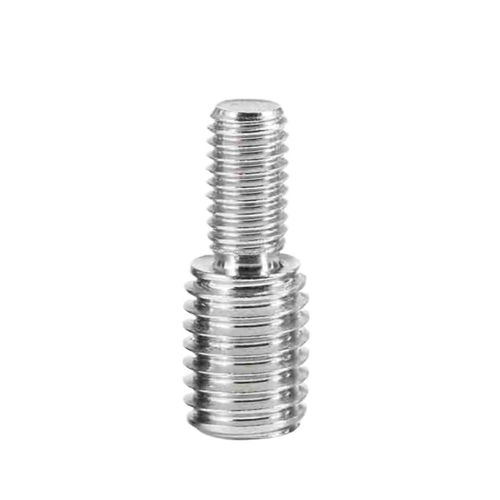NORAZE M3 M4 M5–M16 Thread Diameter Conversion Double-Headed External-Thread Screw, Gray Reducer Screw, 304 Stainless Steel (Color: 10 pcs, Size: M12x25 to M14x25)