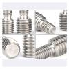NORAZE M3 M4 M5–M16 Thread Diameter Conversion Double-Headed External-Thread Screw, Gray Reducer Screw, 304 Stainless Steel (Color: 10 pcs, Size: M12x25 to M14x25) view 3