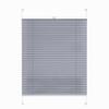 Rettika No-Drill Pleated Blind, Plum, 80 x 150 cm view 1