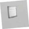 Stainless Steel Wall Vent Cover for Exterior Wall, Silver, Robust view 2