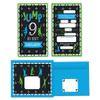 Minkocards 6 Jump Trampoline Invitations for a 9th Birthday view 2