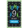 Minkocards 6 Jump Trampoline Invitations for a 9th Birthday view 3