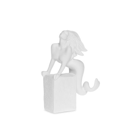Christel by Sommer Capricorn Zodiac Figurine, White Polyresin, 19 cm