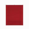 Rettika Pleated Blind, Drill-Mount, 95 cm W x 50 cm H, Red, Interior Window Sun Shade view 1