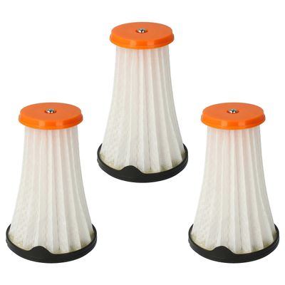vhbw 3x Pleated Internal Filters Compatible with Electrolux CX7-30BM