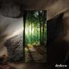 dedeco 2-Piece Corner Shower Wall Forest V5 80 x 210 cm Aluminum 3 mm UV Matte view 3