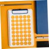 Parliky 10 Sheets Colored Adhesive Dot Stickers, Small Round Circle Labels for DIY, Home, School, and Office view 2