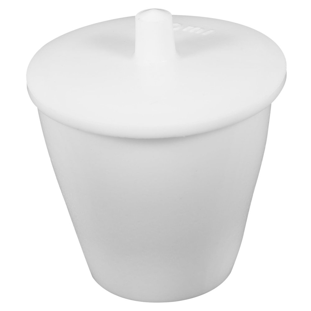 100 mL White PTFE Beaker-Shaped Crucible for Laboratory Equipment