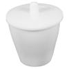 100 mL White PTFE Beaker-Shaped Crucible for Laboratory Equipment view 1