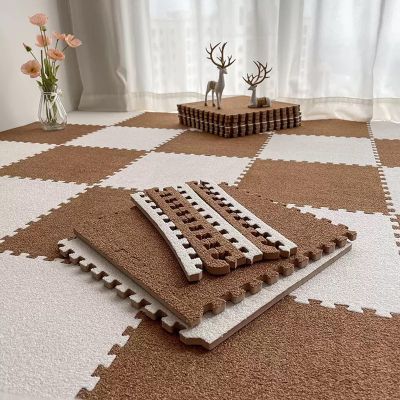 Indoor Square Low-Pile Interlocking Carpet Tiles, Style B