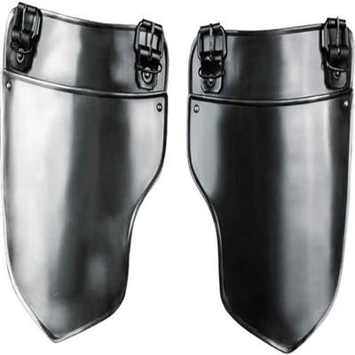 ANTIQUEMEDIEVAL Blackened Ortwin Tassets Functional Thigh Armor