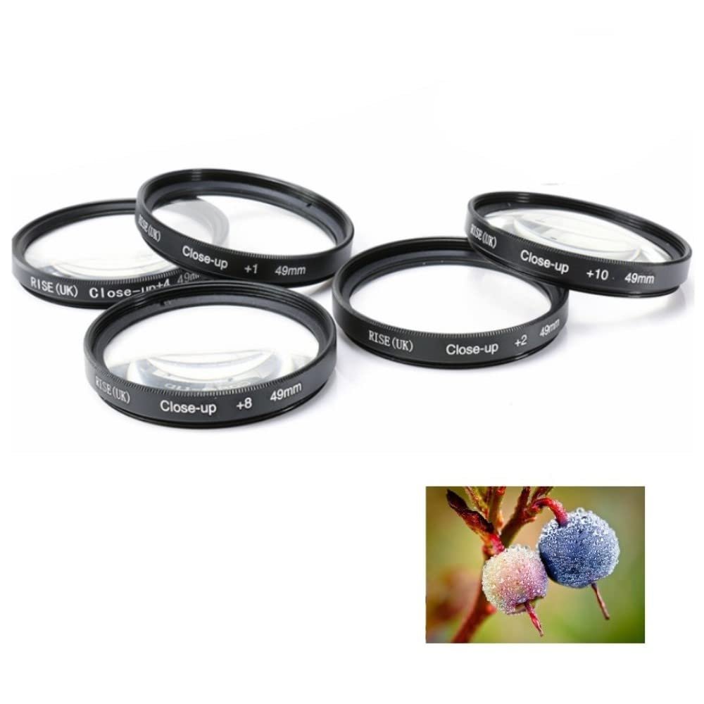 Camera Lens +1 +2 +4 +8 +10 Diopter Close-Up Macro Filter Set for Nikon Coolpix P950