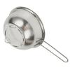 Fine-Mesh Stainless Steel Rice Strainer, Silver view 1