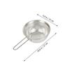 Fine-Mesh Stainless Steel Rice Strainer, Silver view 2