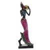 OUNONA African Woman Resin Statue, 1 Piece, Yellow view 1