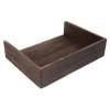 Tofficu Stackable Desktop Organizer Tray, Coffee, 1 Pc view 1