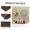 Tofficu Stackable Desktop Organizer Tray, Coffee, 1 Pc view 2