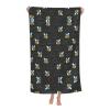 Mypiky Bumble Bees Print Microfiber Beach Towel for Adults, Women, Men, and Children, Large Bath Towel, 76 x 132 cm view 1