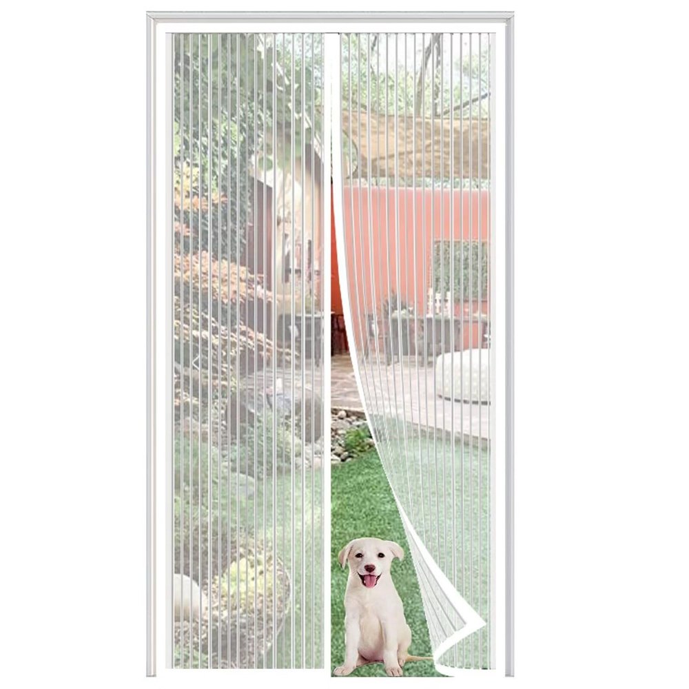 Magnetic Screen Door, 125 x 240 cm, White