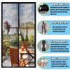 Magnetic Screen Door, 125 x 240 cm, White view 2