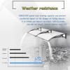 TONAUA Polycarbonate Door and Window Awning view 2