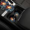 Car Cup Holder Coasters with Planets, Stars and Milky Way, 2-Pack view 2