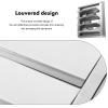 ARTIBETTER Stainless Steel Dryer Vent Cover with Louvered Design view 4
