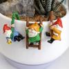 Baluue Resin Garden Gnome Statues, 3-Piece Christmas Theme Party Set view 4