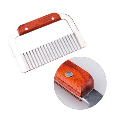 Ciieeo Stainless Steel Potato Cutter, Silver, for French Fries