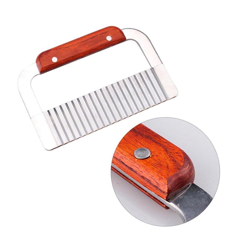 Ciieeo Stainless Steel Potato Cutter, Silver, for French Fries
