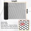 Black Plastic Mesh Garden Fence Roll view 2
