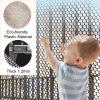 Black Plastic Mesh Garden Fence Roll view 3