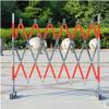 LNNW Retractable Metal Barricade with Wheels, 1.2 × 4 m view 1