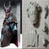 1/12 Ancient Hell Samurai Warrior Resin Bust Kit, Unpainted and Unassembled //F0i1q-8 view 3