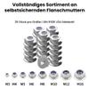 Offgridtec DIN 6926 Self-Locking Flange Nuts, A2 V2A Stainless Steel, M4, 25-Pack view 2